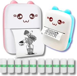 Mini Impressora Termica Portátil Sem Fio 200dpi